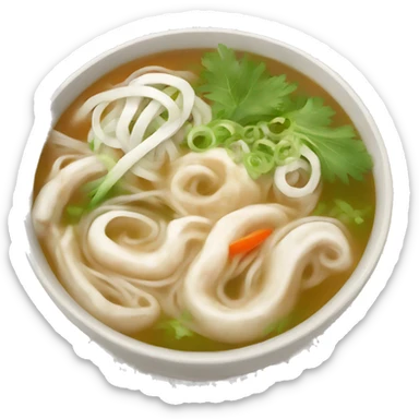 Pho soup sticker