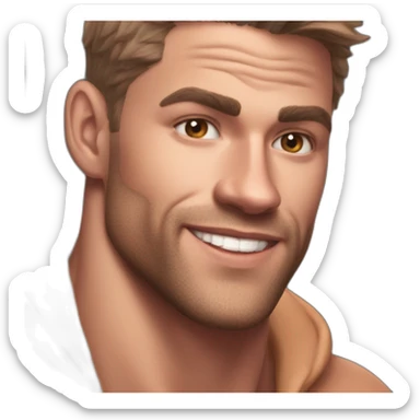sean cody no shirt sweaty sticker