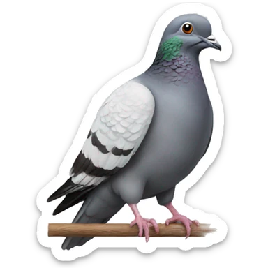 Pigeon sticker