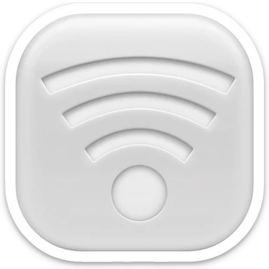 white internet sticker