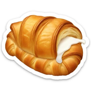 Croissant sticker