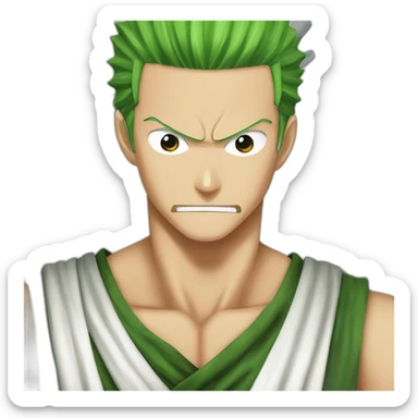 roronoa zoro One piece sticker