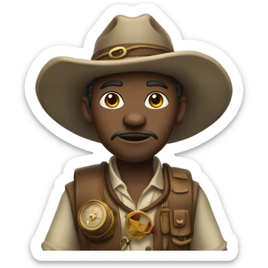African explorer  sticker