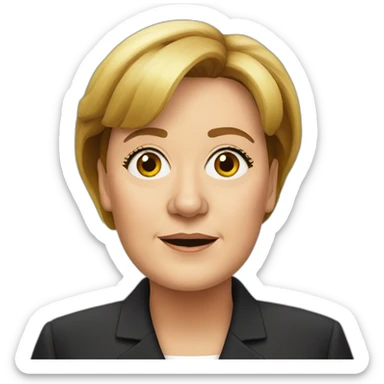 Angela merkel sticker