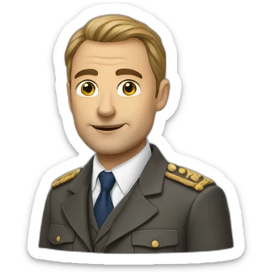 Homme politique France sticker