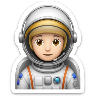 A character from the video game Among Us. sticker