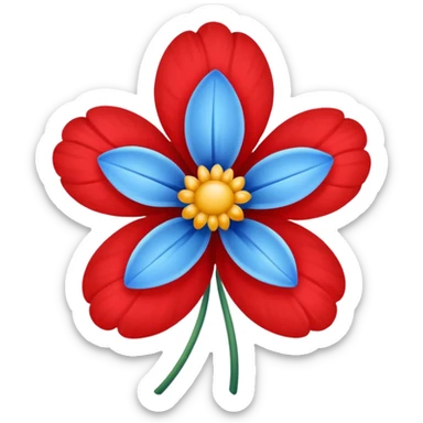 💙❤️‍🔥🌸 sticker