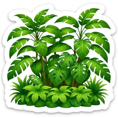 jungle sticker