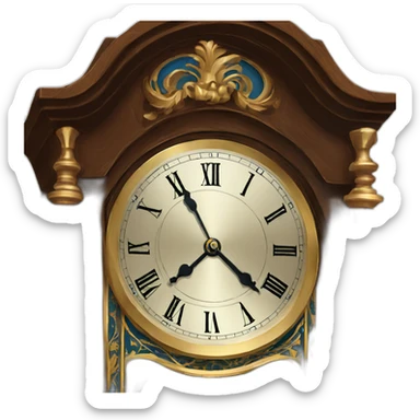 Grandfather Clock sticker