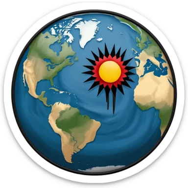 The atmosphere was weary earth. The sky of Kabul was neither blue nor gray, but it bore some shade of capitulation and resistance, of wounded hope and patient endurance.  sticker