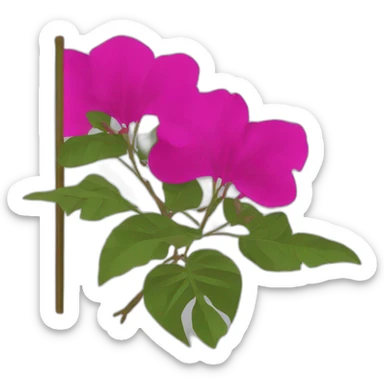 bougainville flag sticker