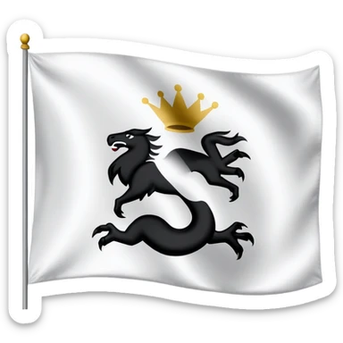 Drapeau de la Corse  avec la tête de maure  sticker