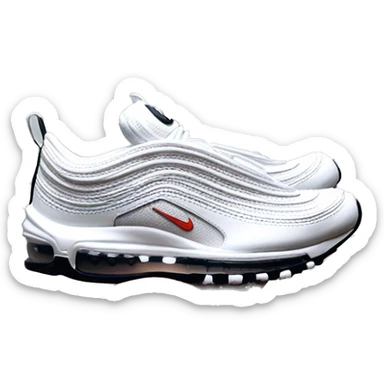Nike Air Max 97 white sticker