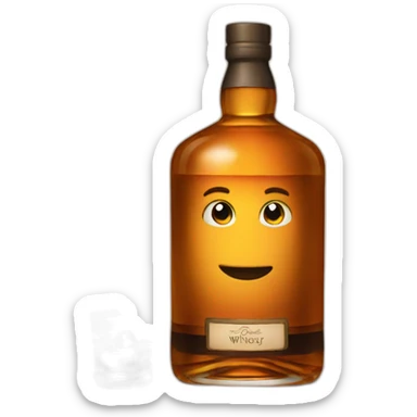 whisky sticker