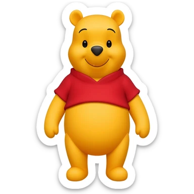 Winnie the Pooh sticker