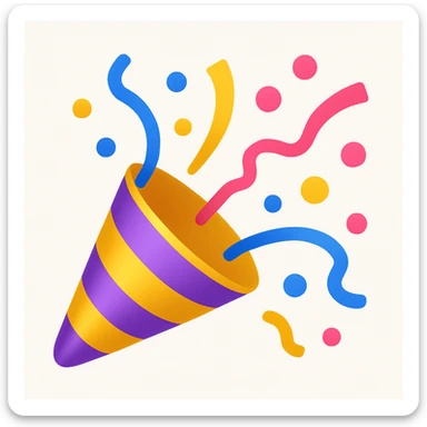 party popper emoji sticker
