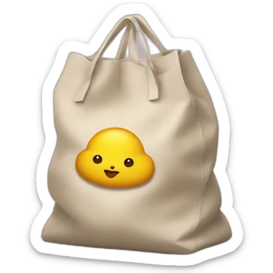 Maltipu peeps on bag sticker