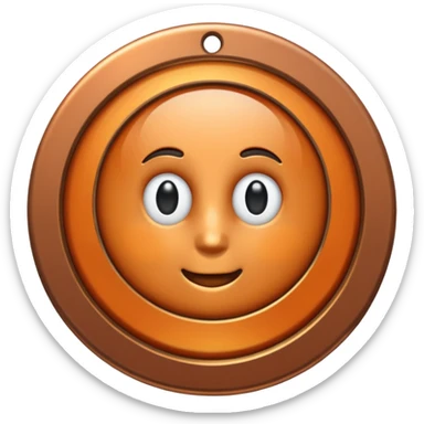 sixth place medal emoji sticker