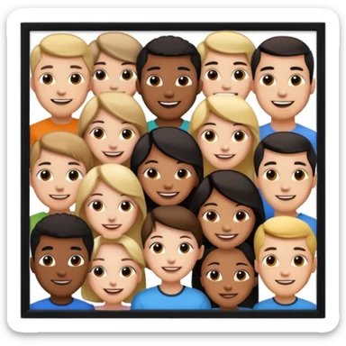 People are wondering, is there any? in the picture. sticker