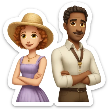 ferdinand and isabnella sticker