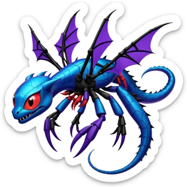 Plankton-Sergal-Spider-Man-Spyro-Cynder-Toothless-fusion sticker