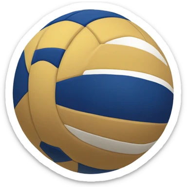 beach volleyball sticker