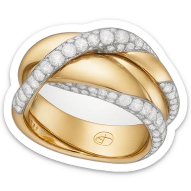 Cartier Trinity ring sticker