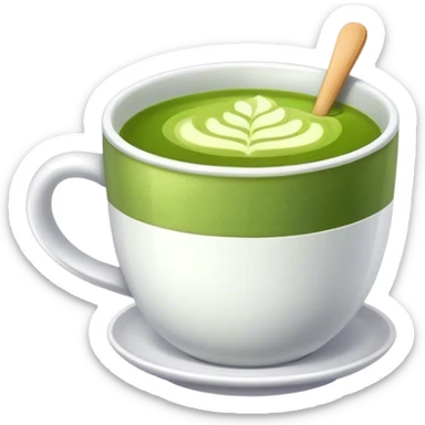 matcha  sticker