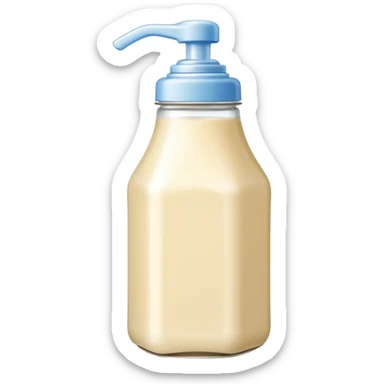 condensed milk squeeze bottle sticker