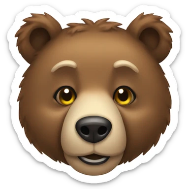 bear  sticker