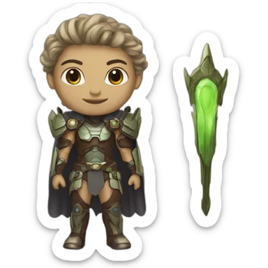 Lylla guardian of the galaxy sticker