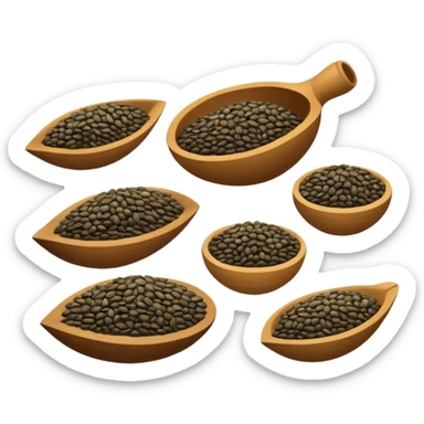 several packs of seeds. Transparent background sticker