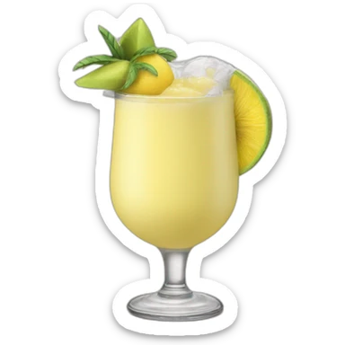 Macron_drink_piñacolada sticker
