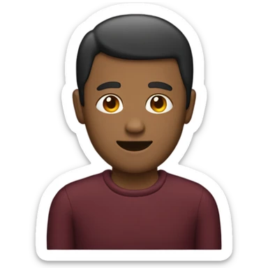 iPhone with burgundy case sticker