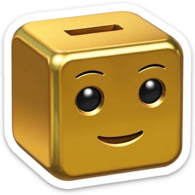 A robux of roblox sticker