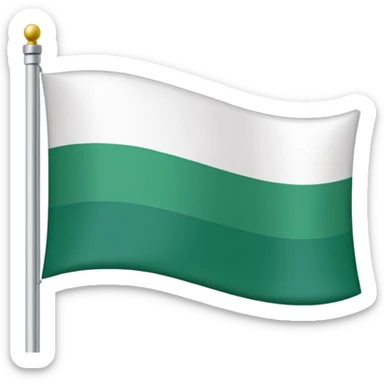 a flag emoji of the flag of Siberia sticker