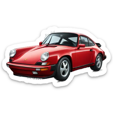 Porsche sticker