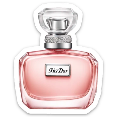 Miss dior perfume sticker