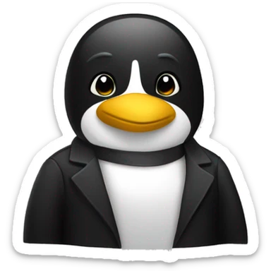 linux tux sticker
