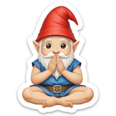 can you make a gnome on his knees begging for a joint sticker