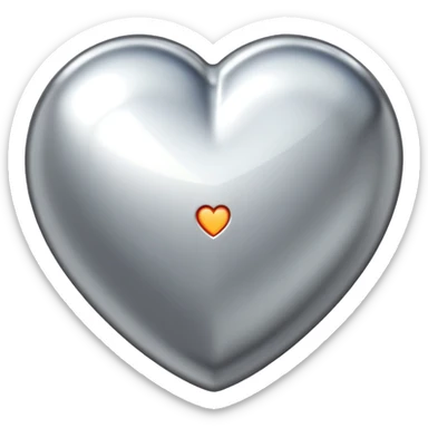 sorayama heart sticker