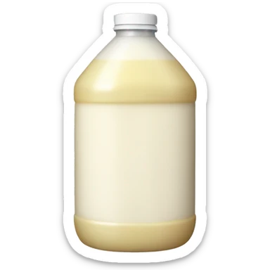 Gallon of mayonnaise  sticker