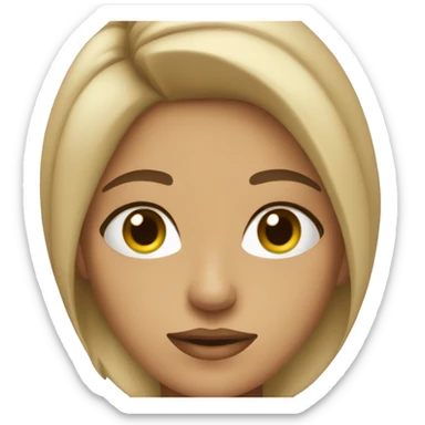 Marketing girl aesthetic sticker