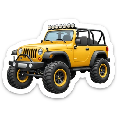 sport type off road side by side sticker