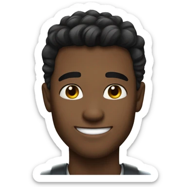 Connor smirk sticker