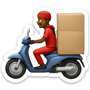 food delivery sticker