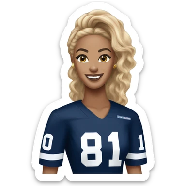 beyoncé penn state jersey sticker