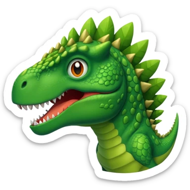 Dinosaur sticker