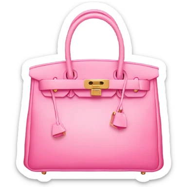 pink birkin bag  sticker