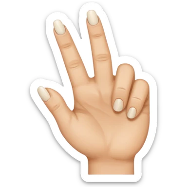 😑 doing middle finger  sticker